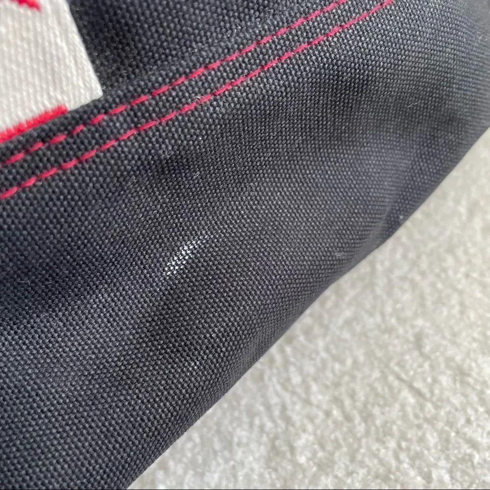 Victoria’s Secret Canvas Tote Bag Logo Straps - Picture 9 of 10